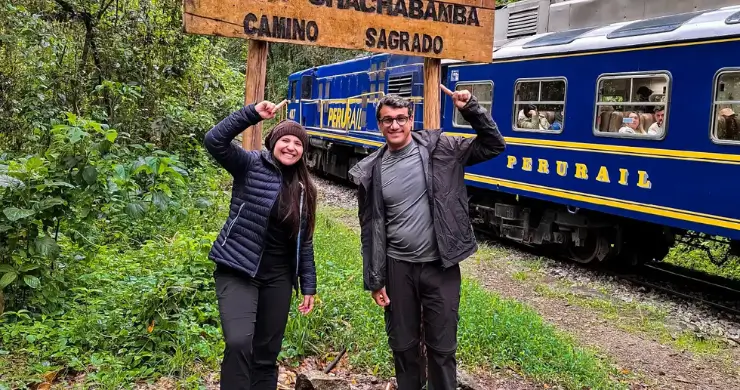 Chachabamba archaeological site on the Inca Trail 2 days trek to Machu Picchu